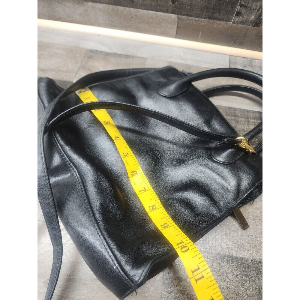 Giani Berini Basic Black Handbag With Crossbody S… - image 7